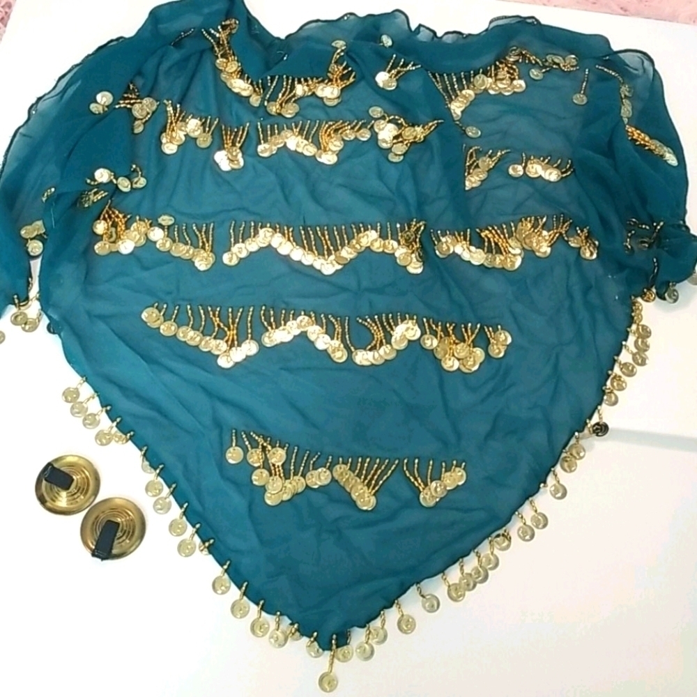 Belly dancer skirt costume